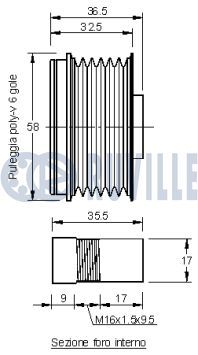 SISTEM ROATA LIBERA GENERATOR RUVILLE 542102 1