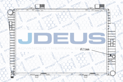 Радиатор, охлаждение двигателя JDEUS M-0170360 для MERCEDES-BENZ C-CLASS
