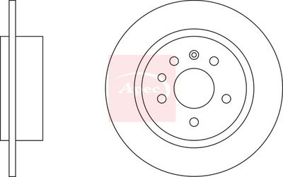APEC Brake Disc DSK2240