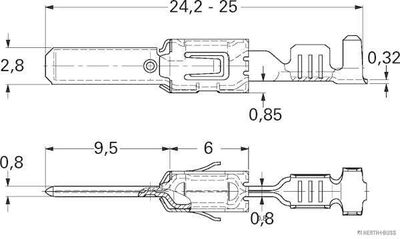Cuplaj HERTH+BUSS ELPARTS 50251895