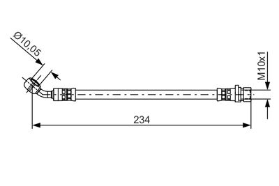 BREMSSCHLAUCH BOSCH 1987481479 4