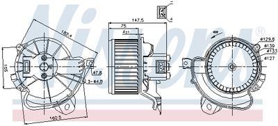 Interior Blower 87086