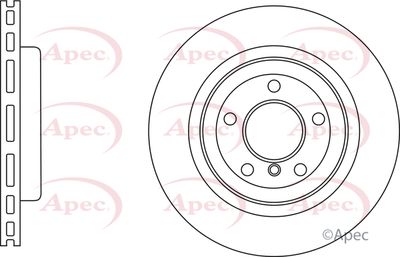 Brake Disc APEC DSK3136