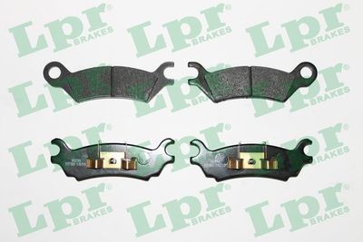 Комплект тормозных колодок, дисковый тормоз LPR 05P369 для MAZDA 929
