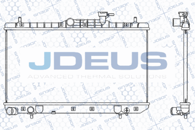 Радиатор, охлаждение двигателя JDEUS M-0540590 для HYUNDAI ACCENT