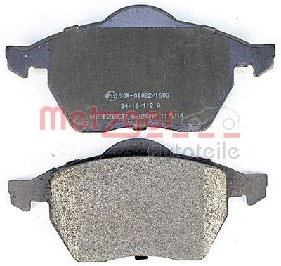 BREMSBELAGSATZ SCHEIBENBREMSE METZGER AUTOTEILE 1170114 3