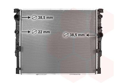 RADIATOR RACIRE MOTOR VAN WEZEL 06012782