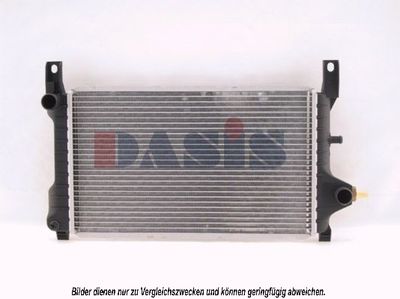Радиатор, охлаждение двигателя AKS DASIS 091040N для FORD FIESTA