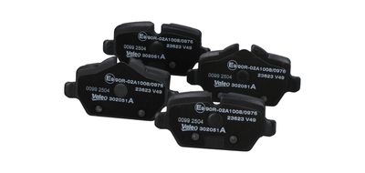 BREMSBELAGSATZ SCHEIBENBREMSE VALEO 302051A 27