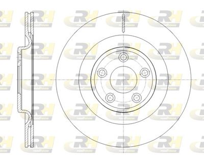 спирачен диск ROADHOUSE 62111.10