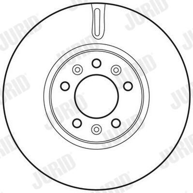 BREMSSCHEIBE JURID 562622JC 2