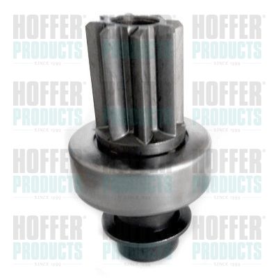 Ведущая шестерня, стартер HOFFER 47153 для NISSAN MICRA