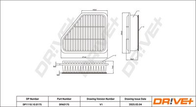 LUFTFILTER DR!VE+ DP1110100175 0