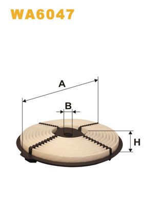 Air Filter WIX FILTERS WA6047