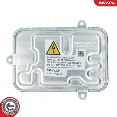 Řídící jednotka, osvětlení SKV 59SKV200