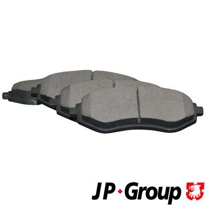 Комплект тормозных колодок, дисковый тормоз JP GROUP 3263600210 для DAEWOO KALOS