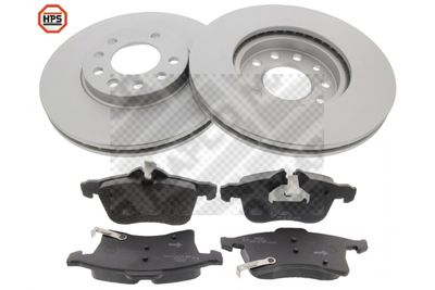 Zestaw do hamulców, hamulce tarczowe MAPCO 47912HPS