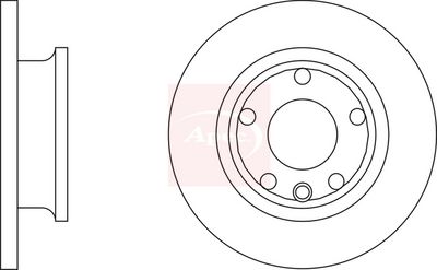 APEC Brake Disc DSK591