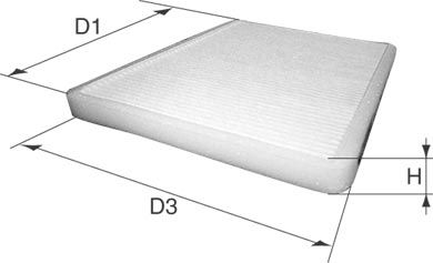 FILTRU AER HABITACLU DAVID VASCO B005 1