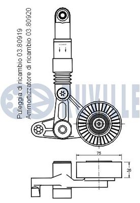 INTINZATOR CUREA CUREA DISTRIBUTIE RUVILLE 541616 1