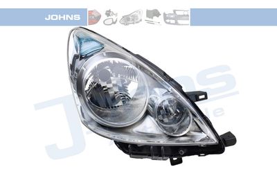 Основная фара JOHNS 27 51 10-2 для NISSAN NOTE