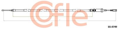 Тросик, cтояночный тормоз COFLE 92.10.4749 для FIAT DUCATO
