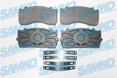 Sada brzdových doštičiek, kotúčová brzda SAMKO 5SP1169
