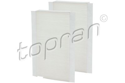комплект филтри, въздух за купето TOPRAN 500 647