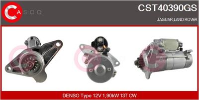 CASCO CST40390GS Стартер  для LAND ROVER RANGE ROVER EVOQUE (L538) 2.0 D