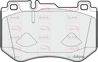 Brake Pad Set APEC PAD2024B