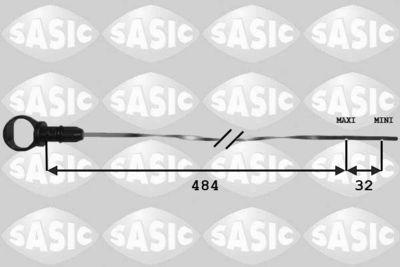 SASIC 1940016 Щуп масляный  для PEUGEOT 406 (Пежо 406)