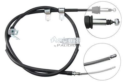 Тросик, cтояночный тормоз ASHUKI by Palidium ASH3-1683 для HYUNDAI SANTA FE