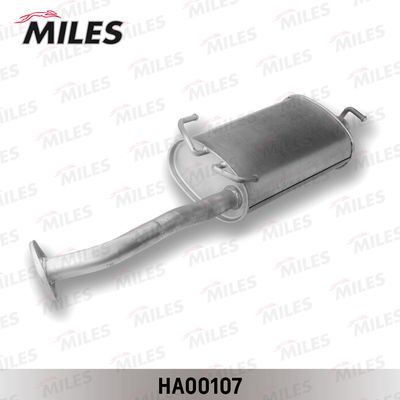 Глушитель выхлопных газов конечный MILES HA00107