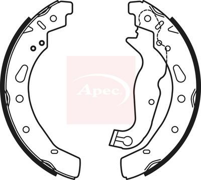 APEC Brake Shoe Set SHU769