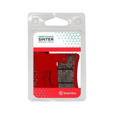 Brake pads Voor, beoogd gebruik: route, materiaal: sinter-SA, 55,2x74,5x7,9mm