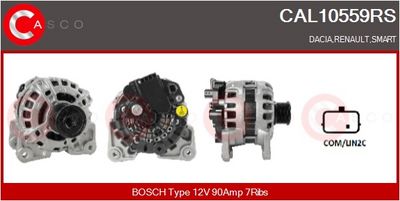 GENERATOR / ALTERNATOR CASCO CAL10559RS