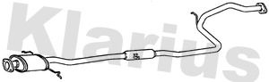 KLARIUS 270125 Глушитель выхлопных газов  для MAZDA 121 I (DA) 1.1
