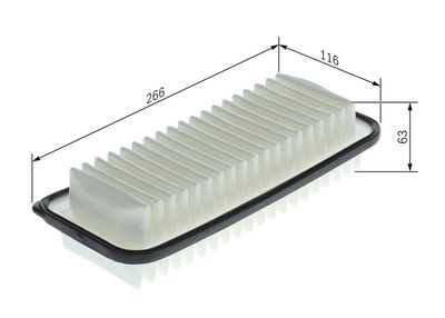 Luftfilter BOSCH 1 987 429 177