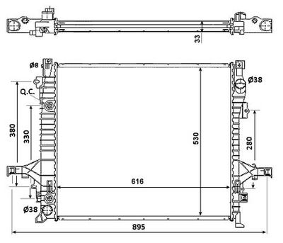 KüHLER MOTORKüHLUNG NRF 58356 4