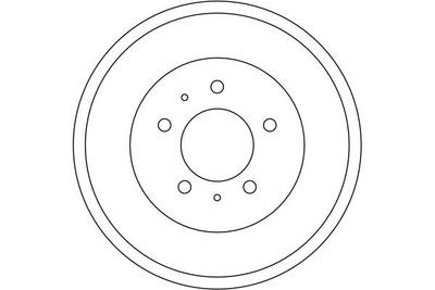 TAMBUR FRANA TRW DB4313 1