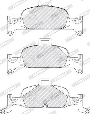 SET PLACUTE FRANA FRANA DISC FERODO FDB5101 1