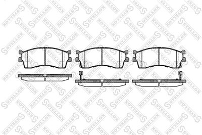 Комплект тормозных колодок, дисковый тормоз STELLOX 426 032-SX для KIA CLARUS