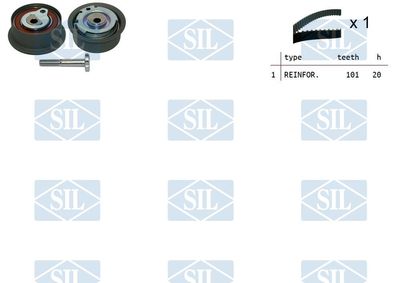 Комплект ремня ГРМ Saleri SIL TK1493 для HYUNDAI i10