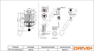 FILTRU COMBUSTIBIL DR!VE+ DP1110130165 0