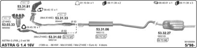 ABGASANLAGE IMASAF 561000084