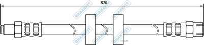 APEC Brake Hose BHO4039