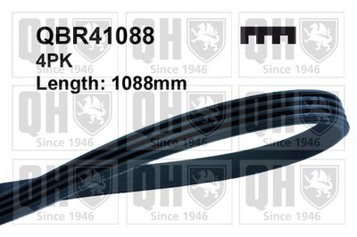 QUINTON HAZELL QBR41088 Ремень генератора для MITSUBISHI L400 Фургон (PD_W, PC_W, PB_V, PA_W, PA_V)