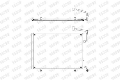CONDENSATOR CLIMATIZARE WALKER WCD00422 9
