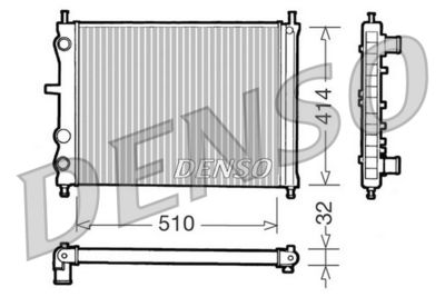 DENSO DRM09020 Крышка радиатора  для FIAT MAREA (Фиат Мареа)