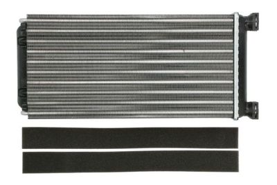 Verwarming (370x188x42mm) past: MAN TGA, TGL I, TGM I, TGS I, TGX I D0834LFL40-D3876LF16 04.00-